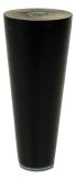 Noga typ Neo H-60 mm, stożek do mebli, czarna lakier