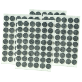 Podkładki filcowe do mebli Ø 12 mm, szare, opakowanie 1008 szt.