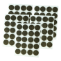 Podkładki Ø 20 mm, brązowe, filcowe do mebli, opakowanie 100 szt.