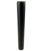 Nóżka dębowa prosta stożek 20 cm czarna  z mufą M8