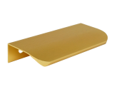 Uchwyt krawędziowy Lyon złoty szczotkowany, rozstaw 64 mm