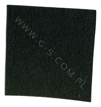 Podkładki filcowe 100 x 100 mm (1 szt.), czarne