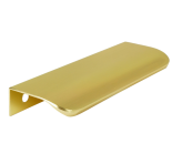 Uchwyt krawędziowy Lyon złoty szczotkowany, rozstaw 96 mm