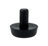 Ślizgacz meblowy pojedynczy Ø 5 mm, czarny